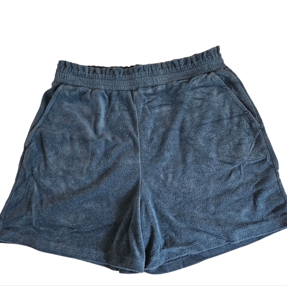 French Terry Shorts with Pockets Size M Cotton Blend​​​​​